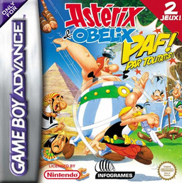 Asterix & Obelix Paf Them All box art for GameBoy Advance